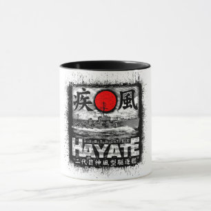 Förstörare Hayate Mugg