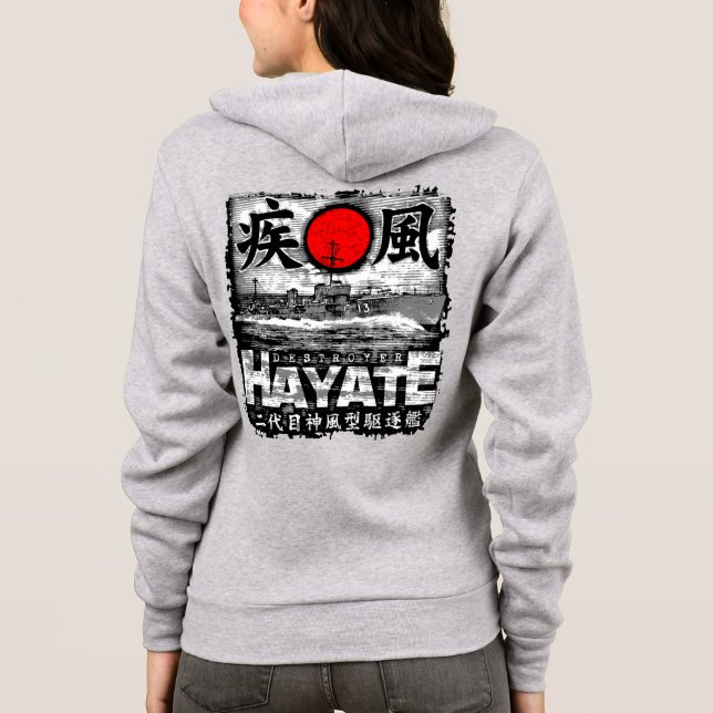 Förstörare Hayate T Shirt (Baksida)