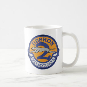 Förstörare Kvadratisk DESRON - 2 Kaffemugg