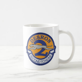 Förstörare Kvadratisk DESRON - 2 Kaffemugg
