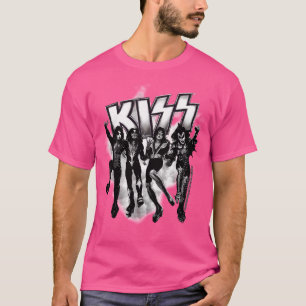 Förstörare svart och vit dimma. t shirt