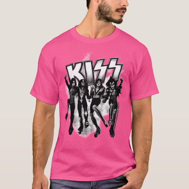 Förstörare svart och vit dimma. t shirt (Framsida)