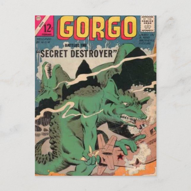 Förstörare Vykort (Framsida)