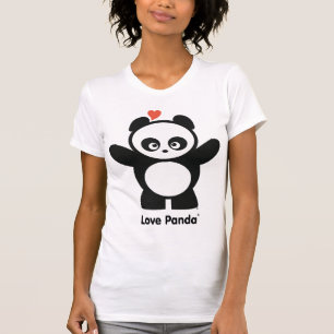 Förstörd damdräkt för kärlek Panda® Tröja