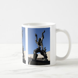 Förstörd stad kaffemugg