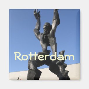 Förstörd stad magnet