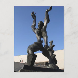 Förstörd stad vykort