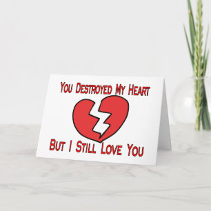 Förstörde min hjärtavalentin helgkort