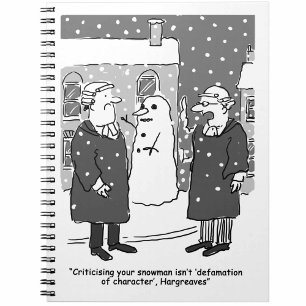 Förstörelse av jurister anteckningsbok