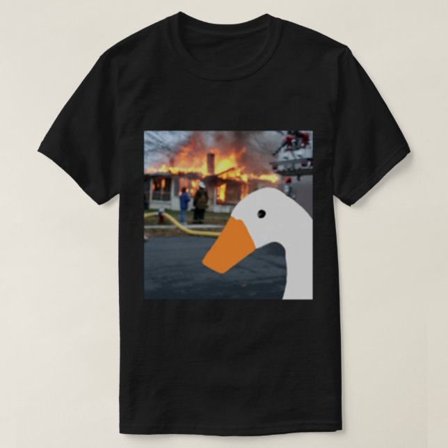 Förstörelse av namnlöst gässpel t shirt (Design framsida)