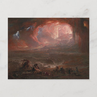 Förstörelse av Pompeji och Herculaneum Vykort
