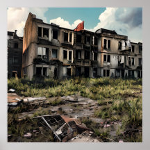 Förstörelse efter apokalyptisk destruktion | Överg