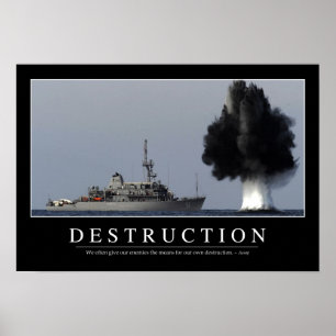 Förstörelse: inspirationsoffert 1 poster