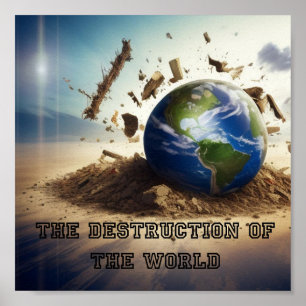 förstörelse poster