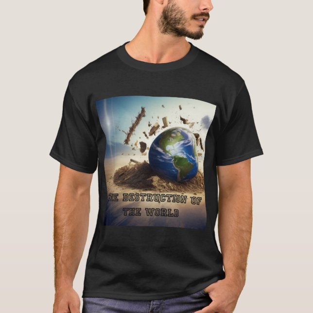 förstörelse t shirt (Framsida)