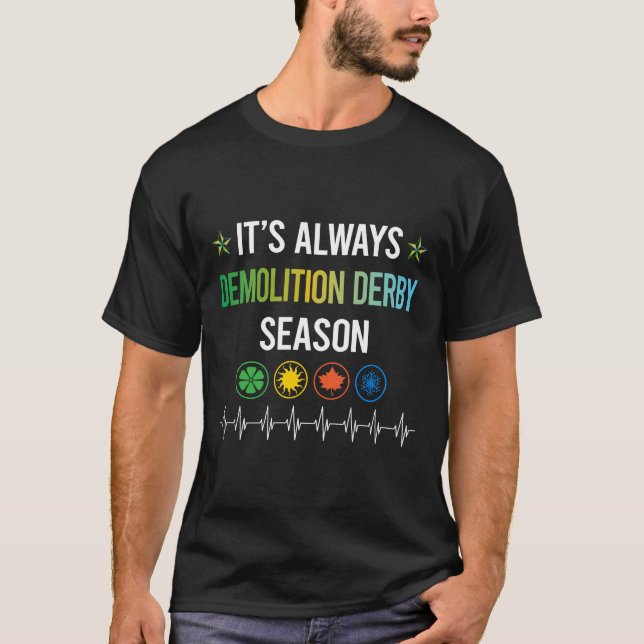 Förstöring av börd av säsong Derby T Shirt (Framsida)