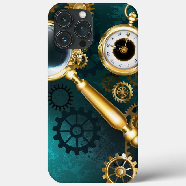 Förstoring i Steampunk Stil (Baksida)