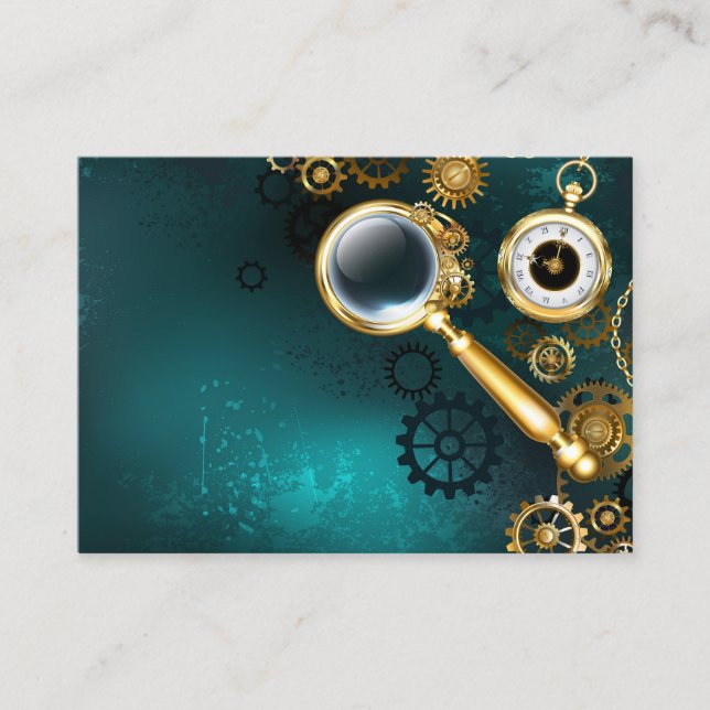 Förstoring i Steampunk Stil (Framsida)