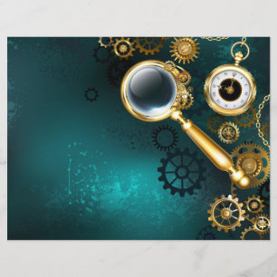 Förstoring i Steampunk Stil