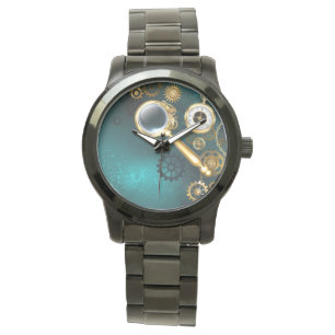 Förstoring i Steampunk Stil Armbandsur