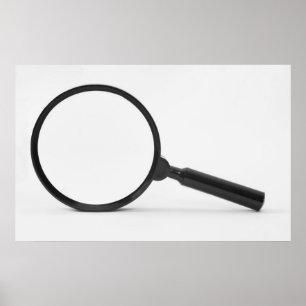 förstoringsglas poster
