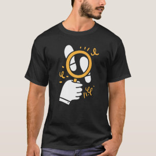 Förstoringsglasets skyddsutredare Private De T Shirt