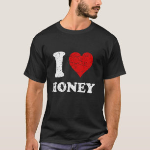 Förstressad runge som löses ut ur honung av Stil I T Shirt