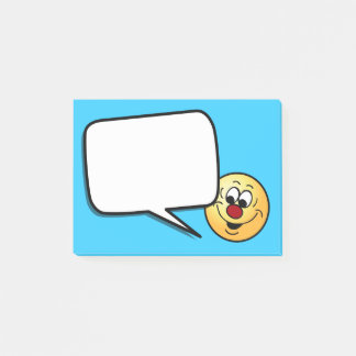 Förstrött ansikte Grumpey Post-it Block