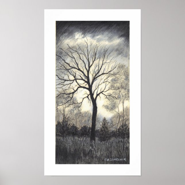 FÖRSVAGNING AV STORMEN AV CR SINCLAIR POSTER (Framsidan)