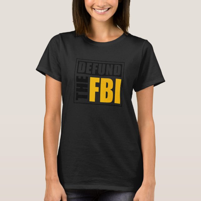 Försvar av FBI 1 T Shirt (Framsida)