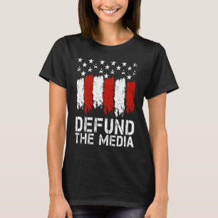 Försvar av mediefriheten inga mandat t shirt