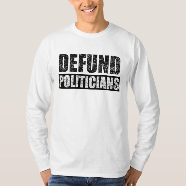 Försvar av Politikar T Shirt (Framsida)