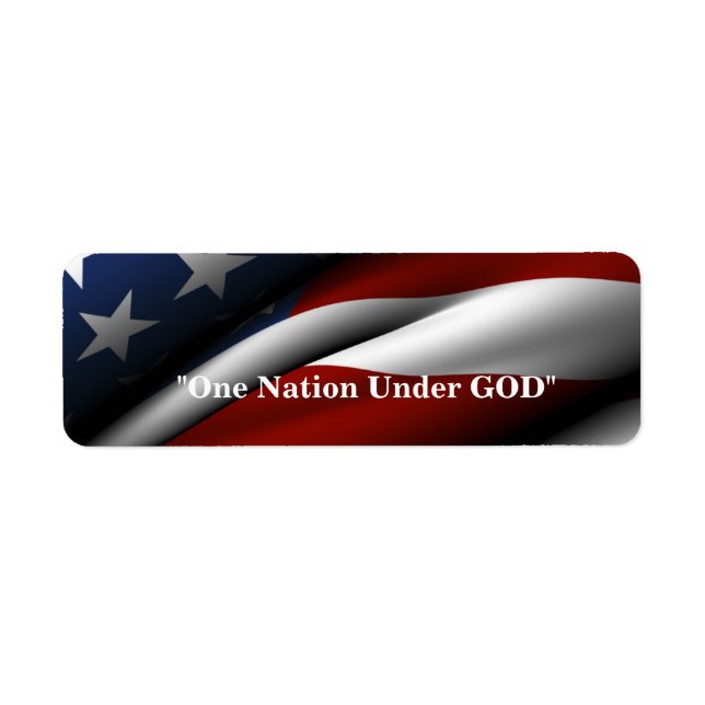 Försvar av Religiösan Returadress Etikett (Framsidan)