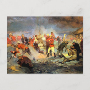 Försvar av Rorke's Drift Vykort