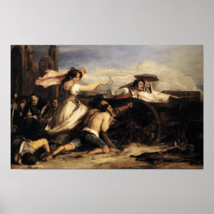 Försvar av Saragossa Poster