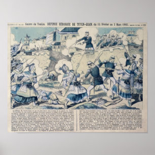 Försvar av Tuyen Quang, 14 februari 1885 Poster