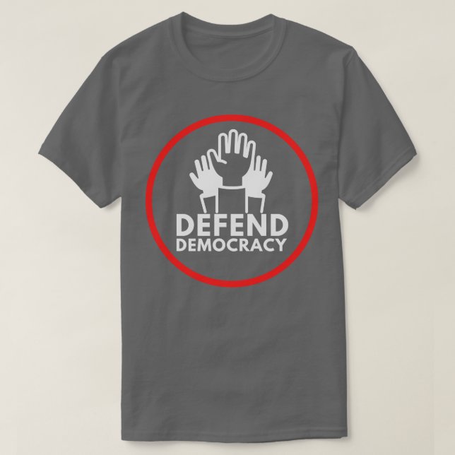 Försvar demokrati 15 t shirt (Design framsida)