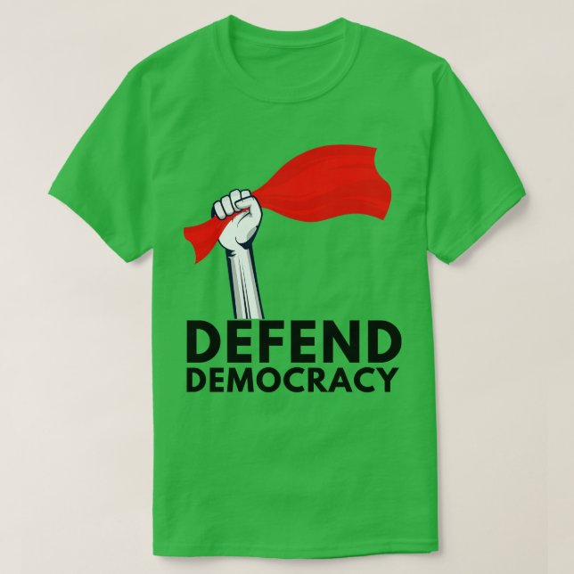 Försvar demokrati 16 t shirt (Design framsida)