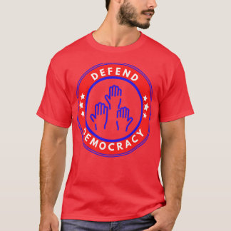 Försvar demokrati 8 t shirt