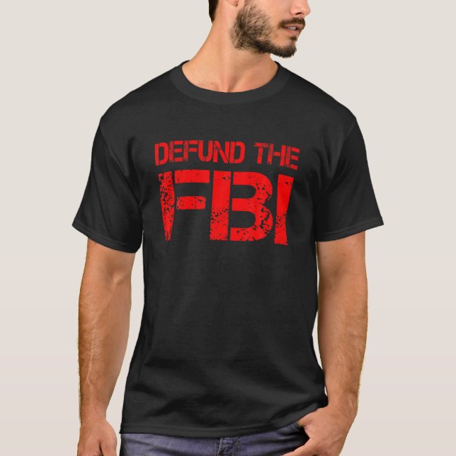 Försvar FBI T Shirt (Framsida)