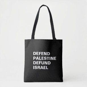 Försvar Palestinas defond Israel- anti Israel Tygkasse