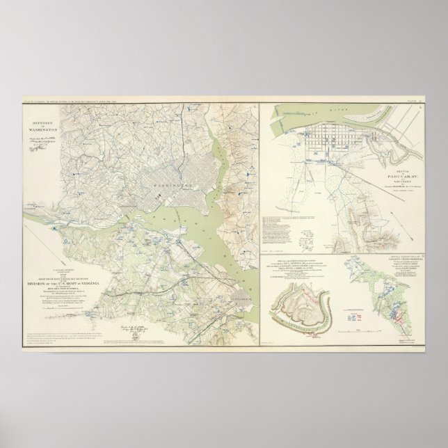 Försvar Washington Poster (Framsidan)