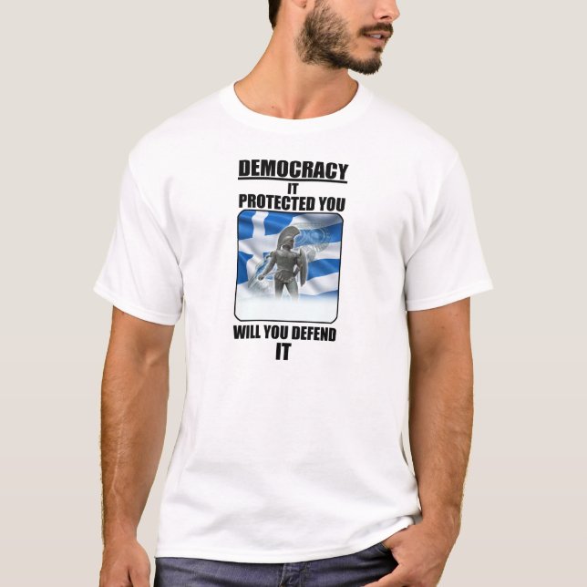 Försvara demokrati tröja (Framsida)