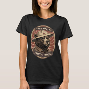 Försvara demokratin - Bara du kan förhindra facism T Shirt
