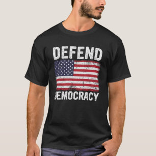 Försvara demokratin Skydda rösträtten Spara rösten T Shirt