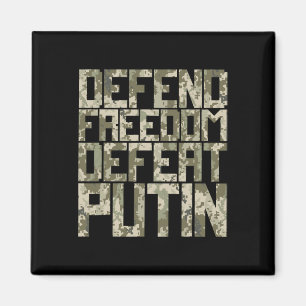 Försvara frihet Skydda Ukraina Ukraina stöd  Magnet