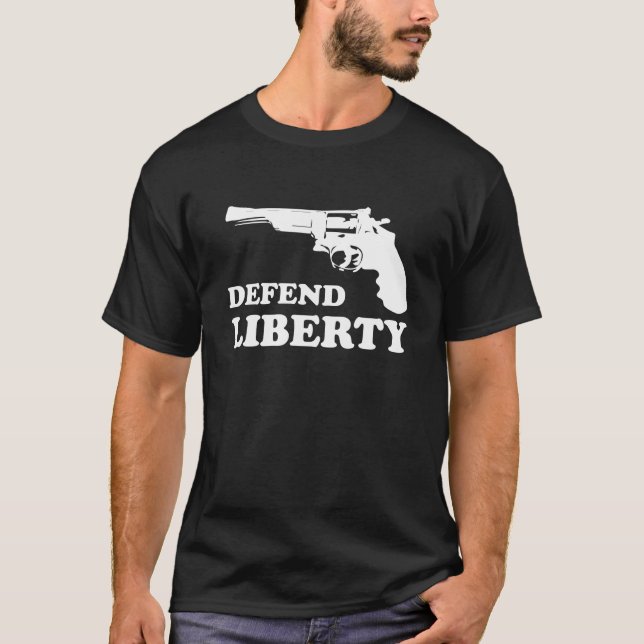 Försvara frihet t-shirt (Framsida)