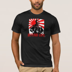 FÖRSVARA LIV! Kamikaze mig upplaga Tee Shirt