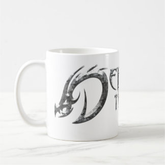 Försvara nattlogotypmuggen kaffemugg