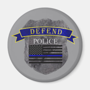 Försvara polisen magnet